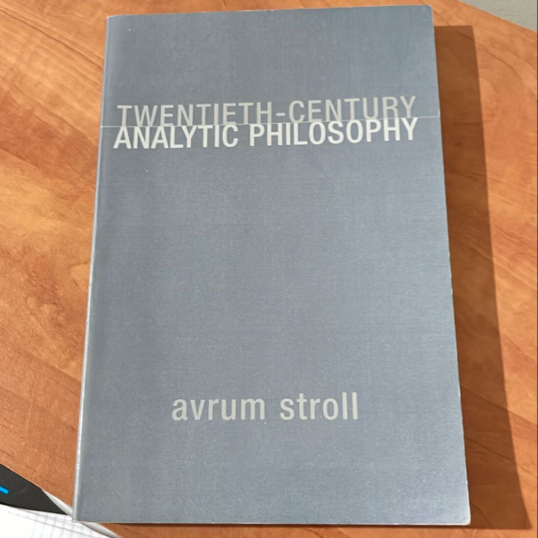Twentieth-Century Analytic Philosophy