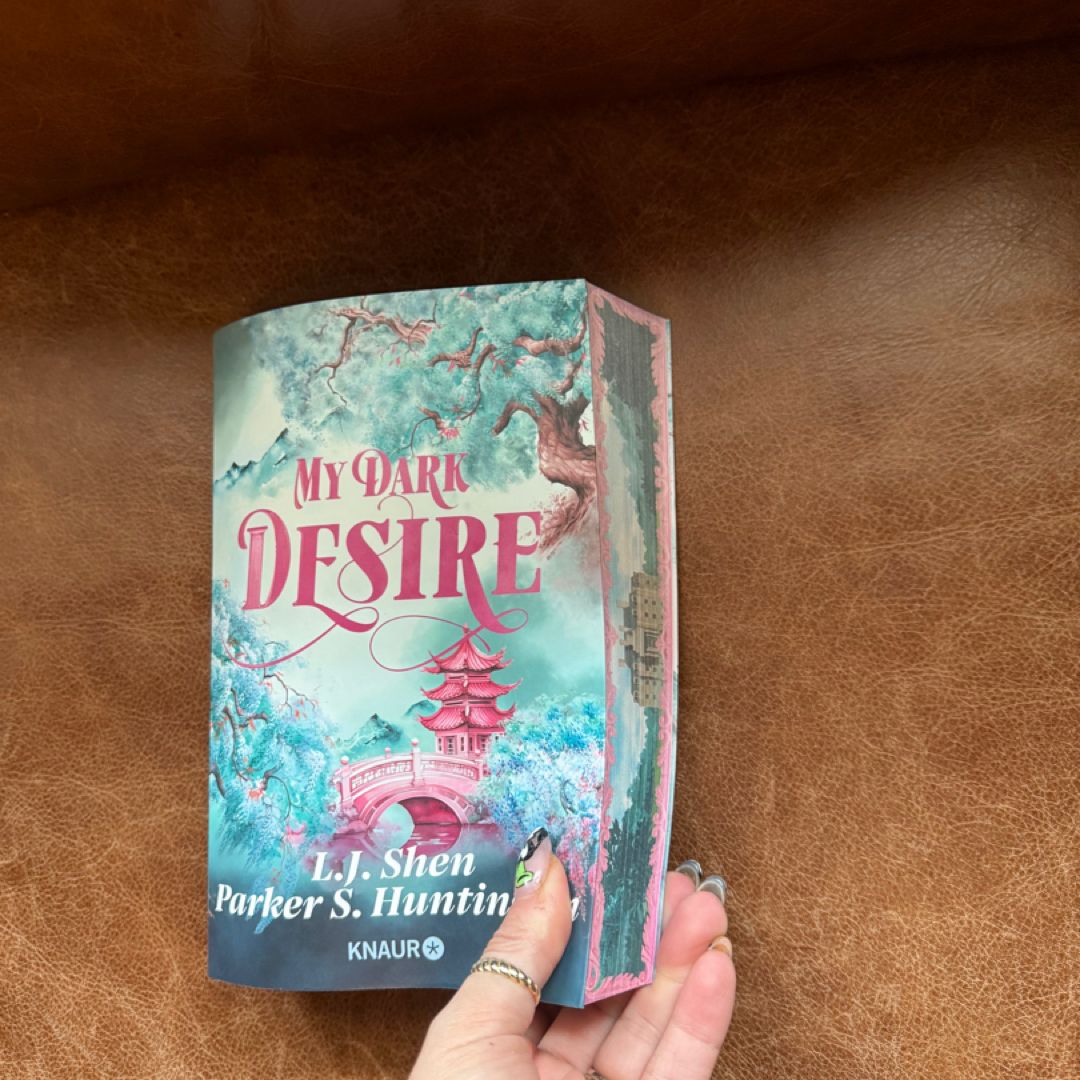 My dark desire German special edition sprayed edges