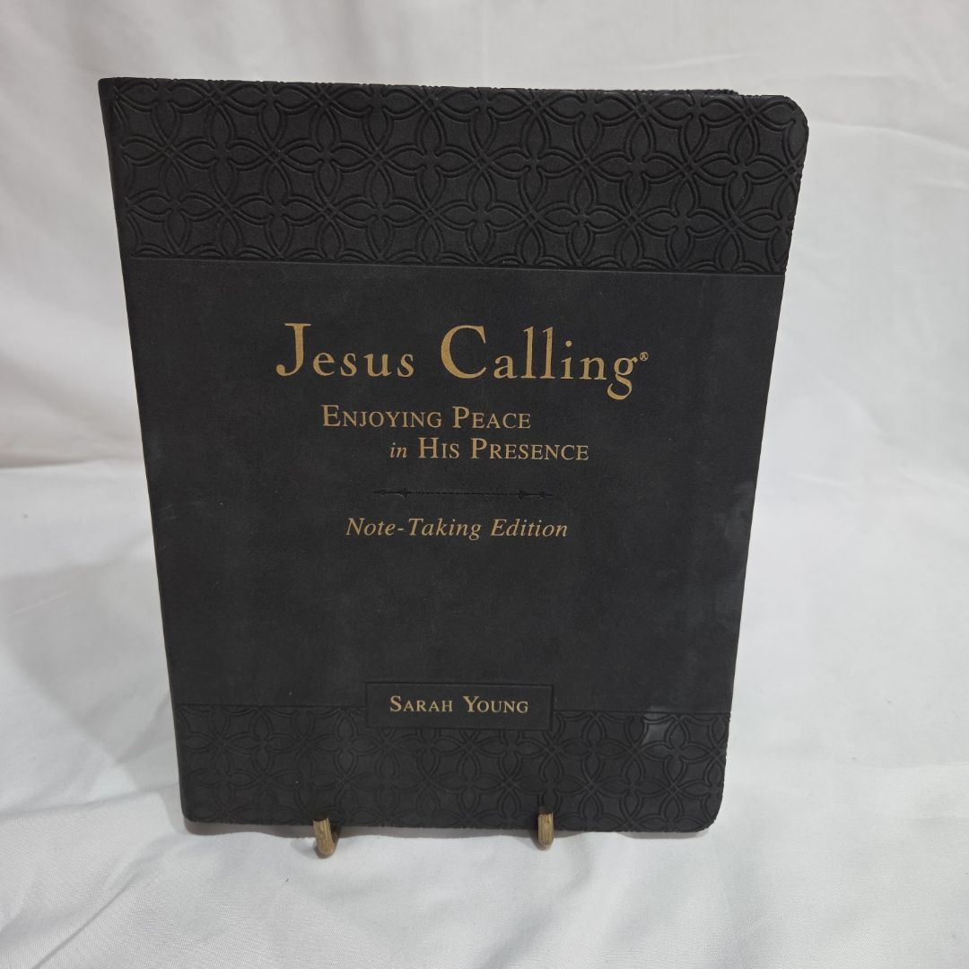 Jesus Calling Note-Taking Edition, Leathersoft, with Full Scriptures