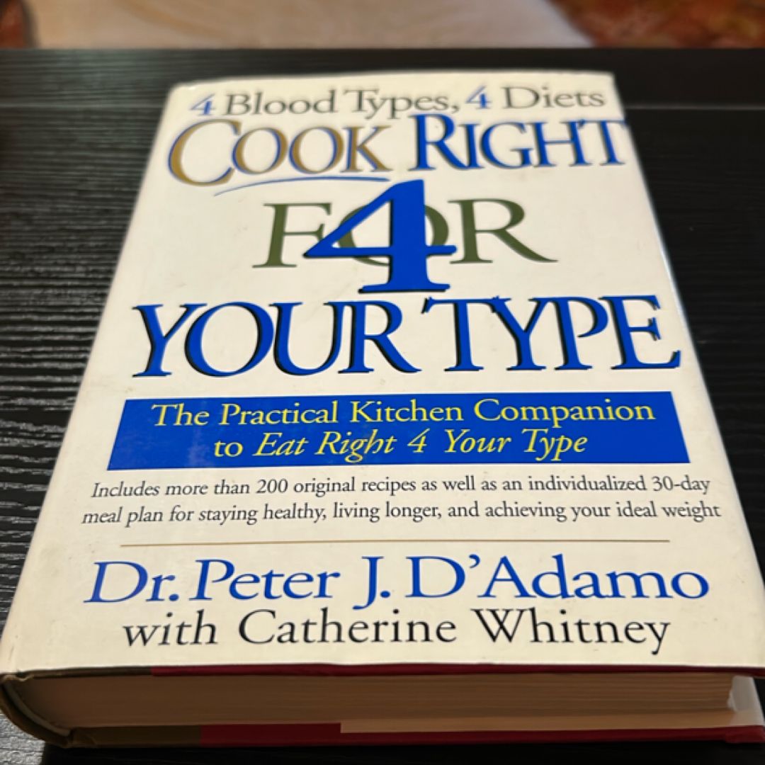 Cook Right 4 Your Type