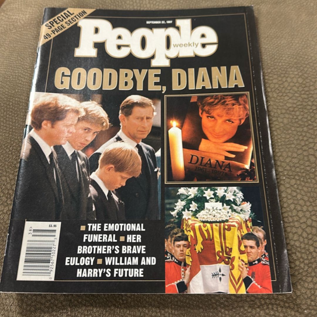 People Magazine Goodbye, Diana 1997