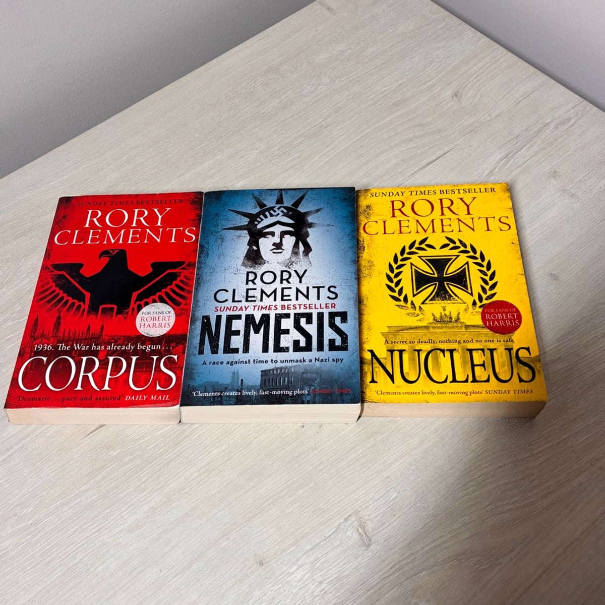 Corpus, Nemesis, Nucleus by Rory Clements, | PangoBooks