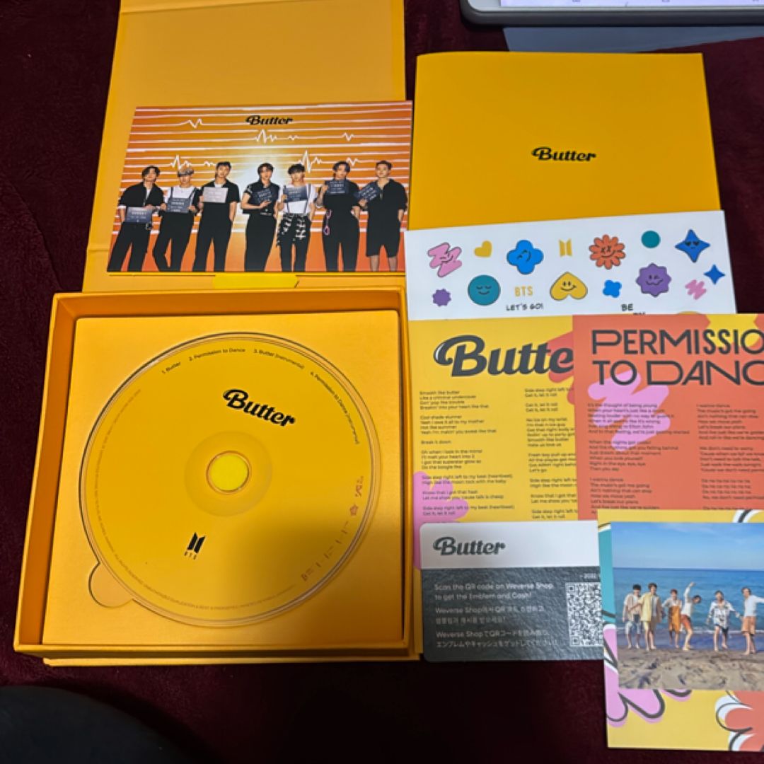 BUTTER BTS ( CREAM VER. )