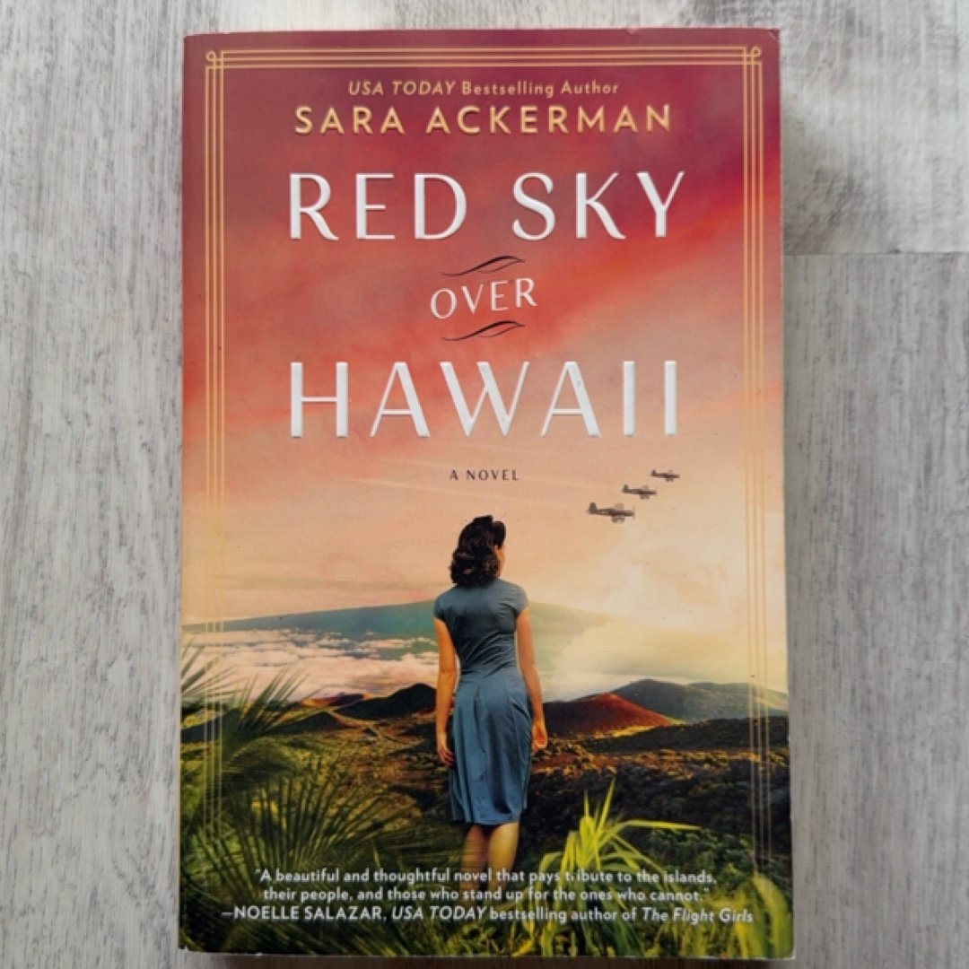 Red Sky Over Hawaii