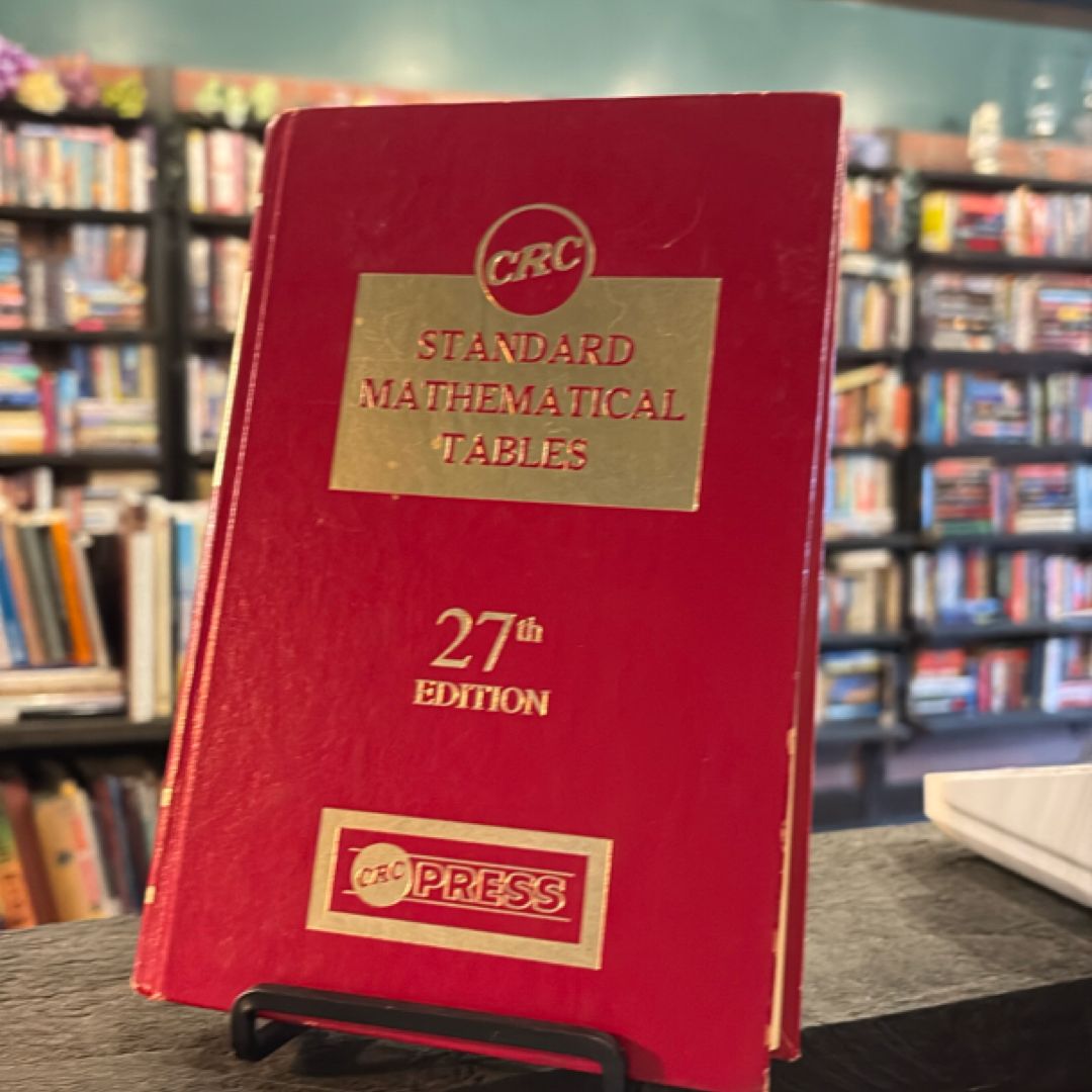 Standard Mathematical Tables