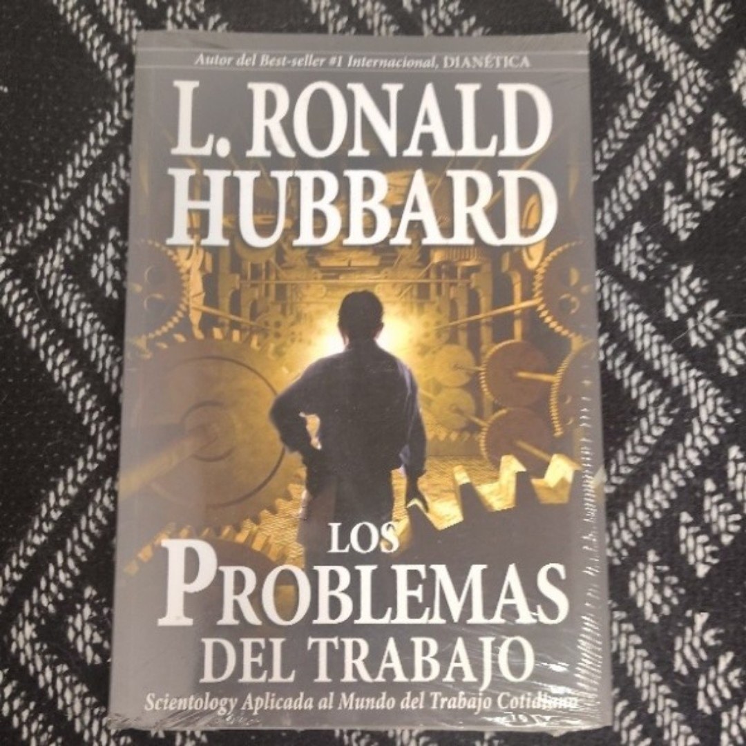 L. Ron Hubbard Los Problemas del Trabajo Spanish Scientology NEW Sealed Book