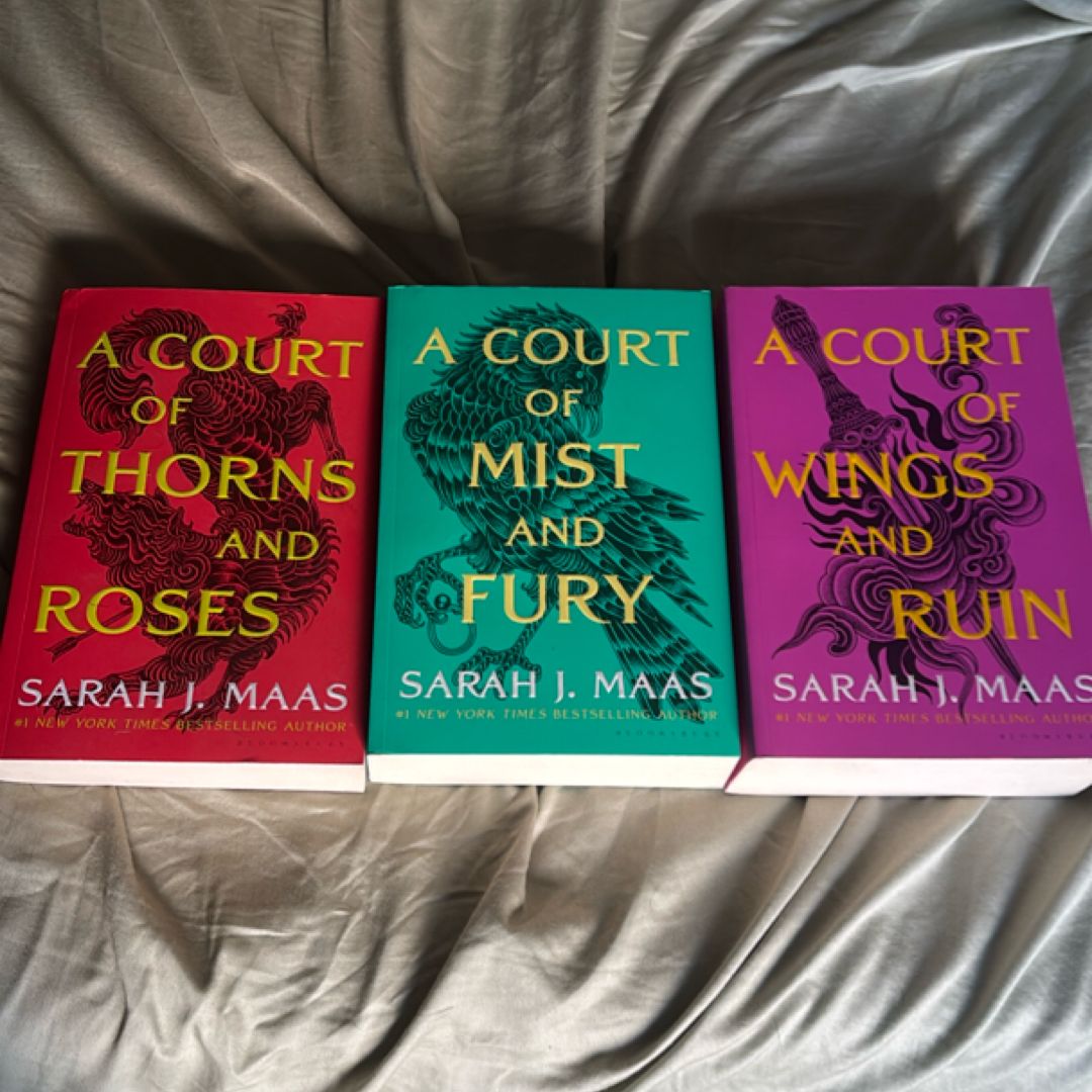 A Court of Thorns and Roses (first 3 books)