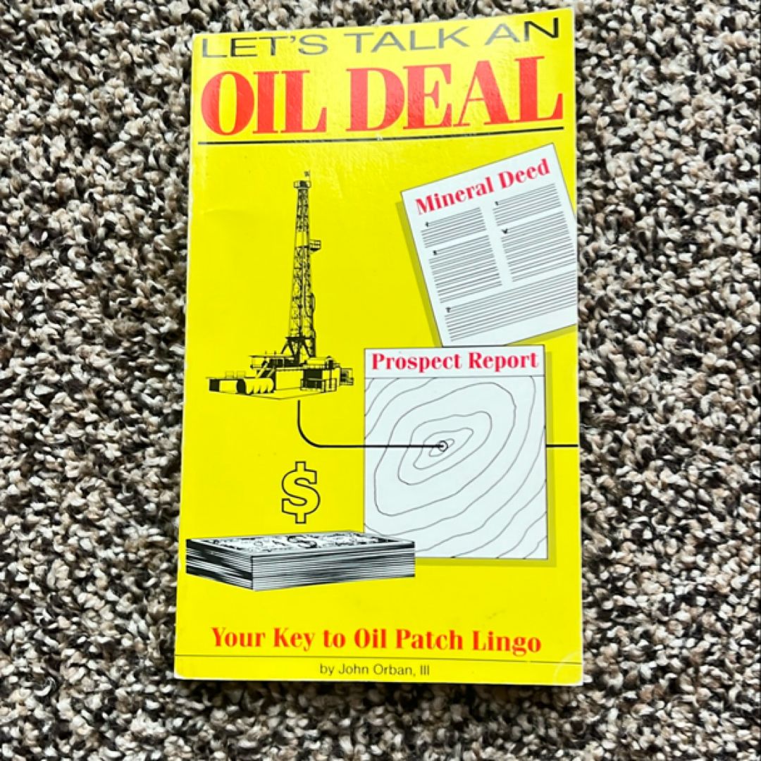 Let's Talk an Oil Deal