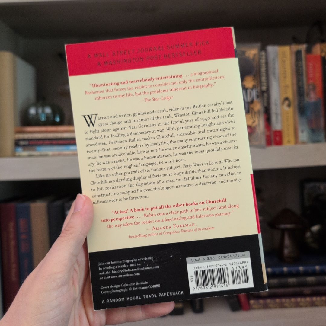 Forty Ways to Look at Winston Churchill