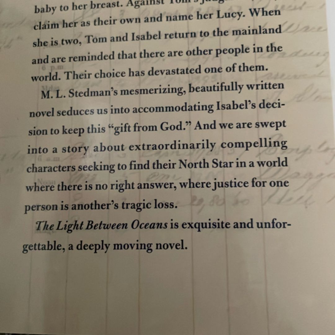 The Light Between Oceans