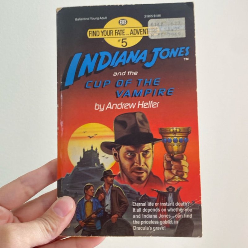 Indiana Jones and the Cup of the Vampire by Andrew Helfer