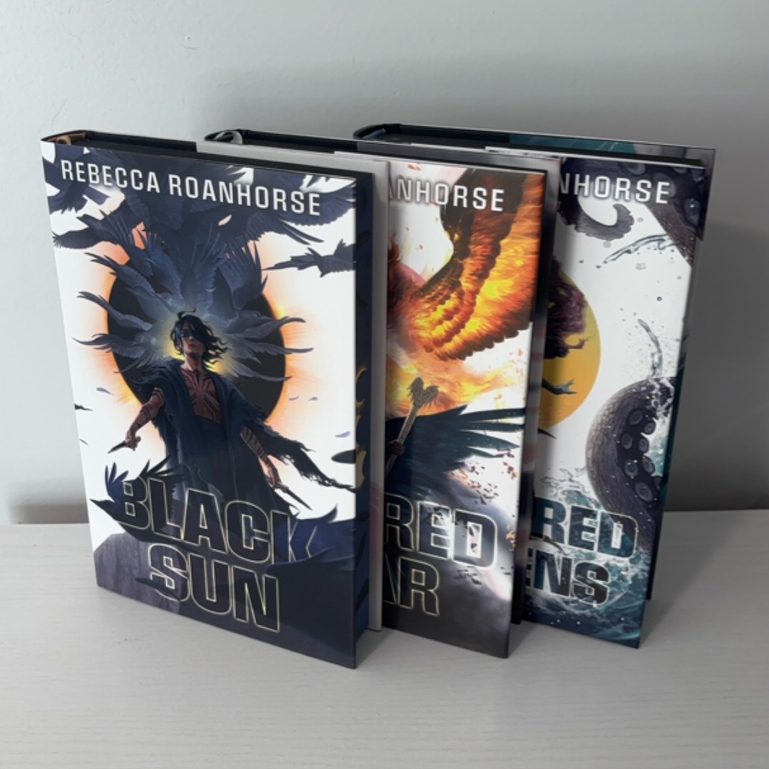 Between Earth And Sky Trilogy- Black Sun, Fevered Star, Mirrored Heavens