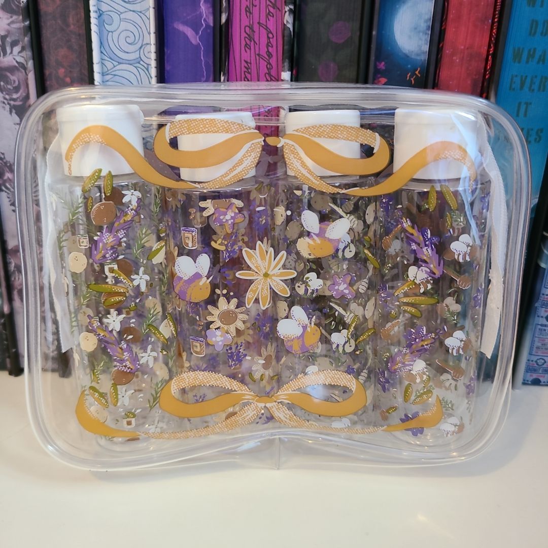 Illumicrate Lavender and Honey travel bottle kit 