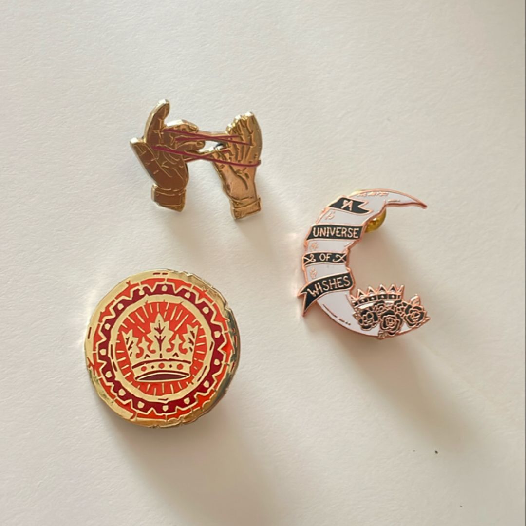 Assorted pins