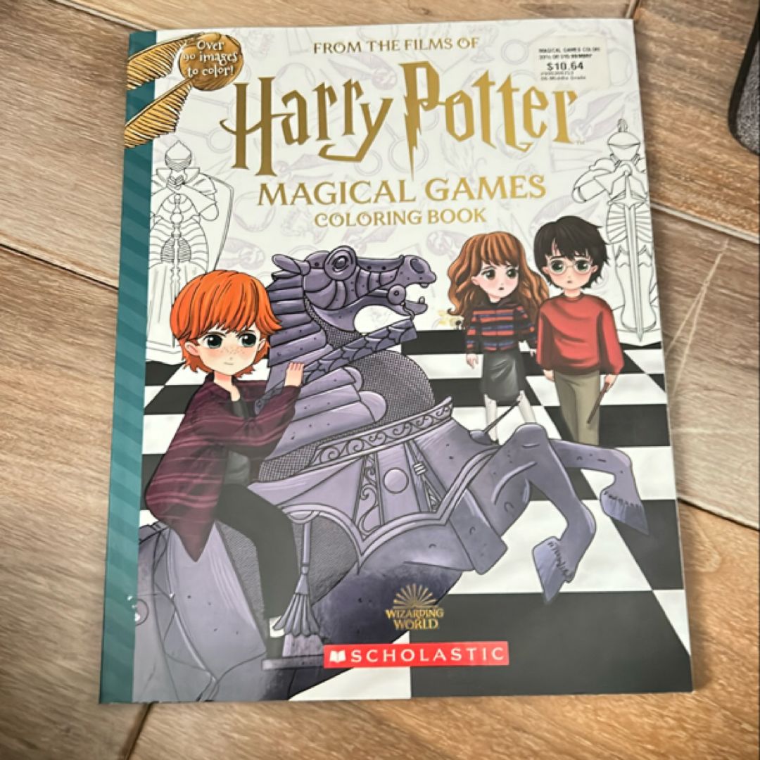 Magical Games Coloring Book (Harry Potter)