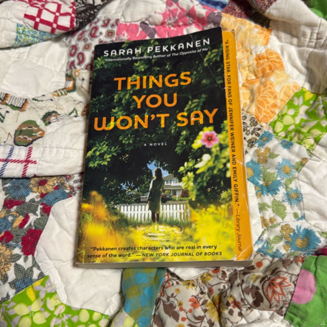 Things You Won't Say