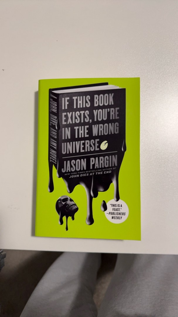 If This Book Exists, You're in the Wrong Universe