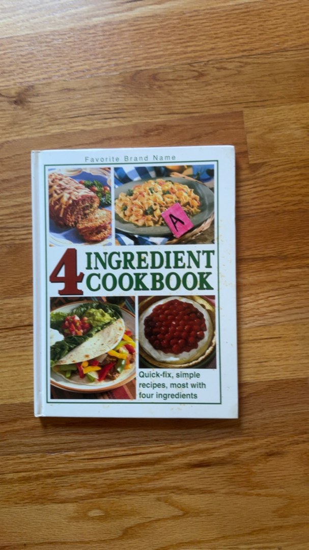 4 Ingredient Cookbook
