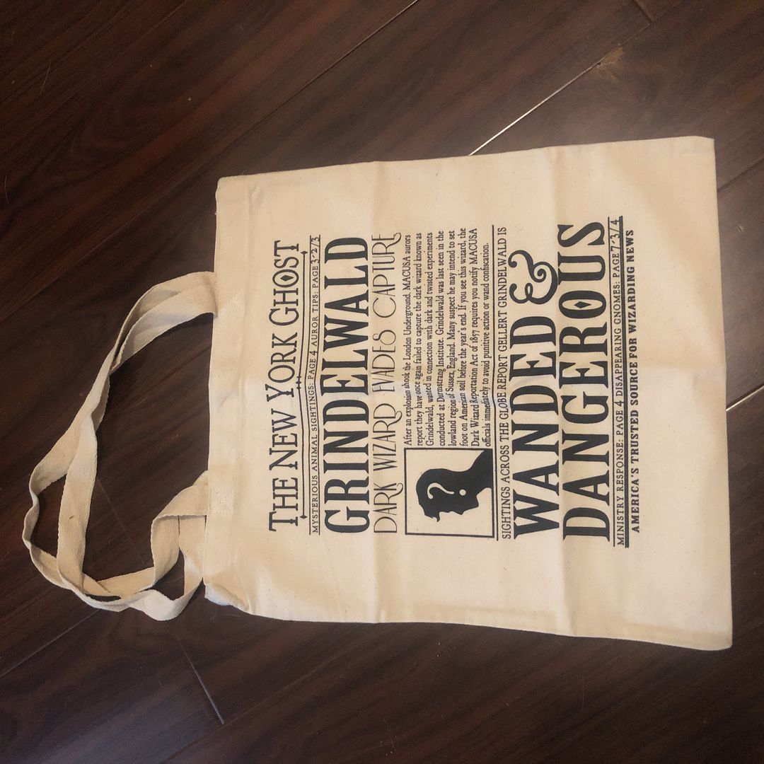 Fantastic Beast: Newspaper Tote Bag