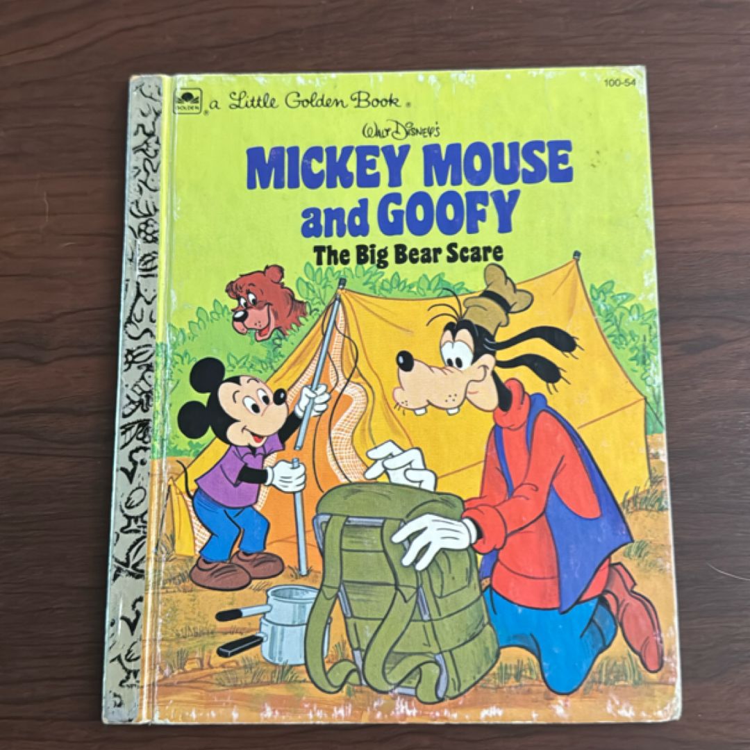 Mickey Mouse and Goofy 