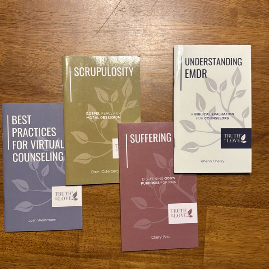 Booklet Bundle: Best Practices for Virtual Counseling, Scrupulosity, Suffering, & Understanding EMDR
