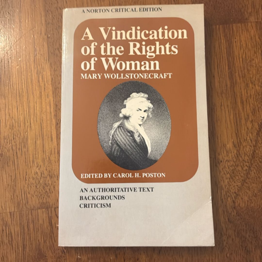 A Vindication of the Rights of Woman