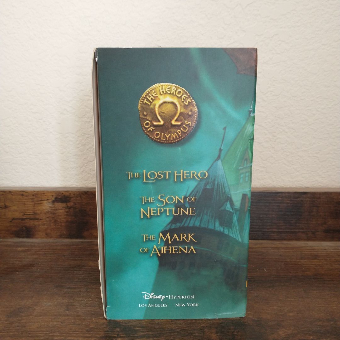 The Heroes of Olympus Paperback 3-Book Boxed Set