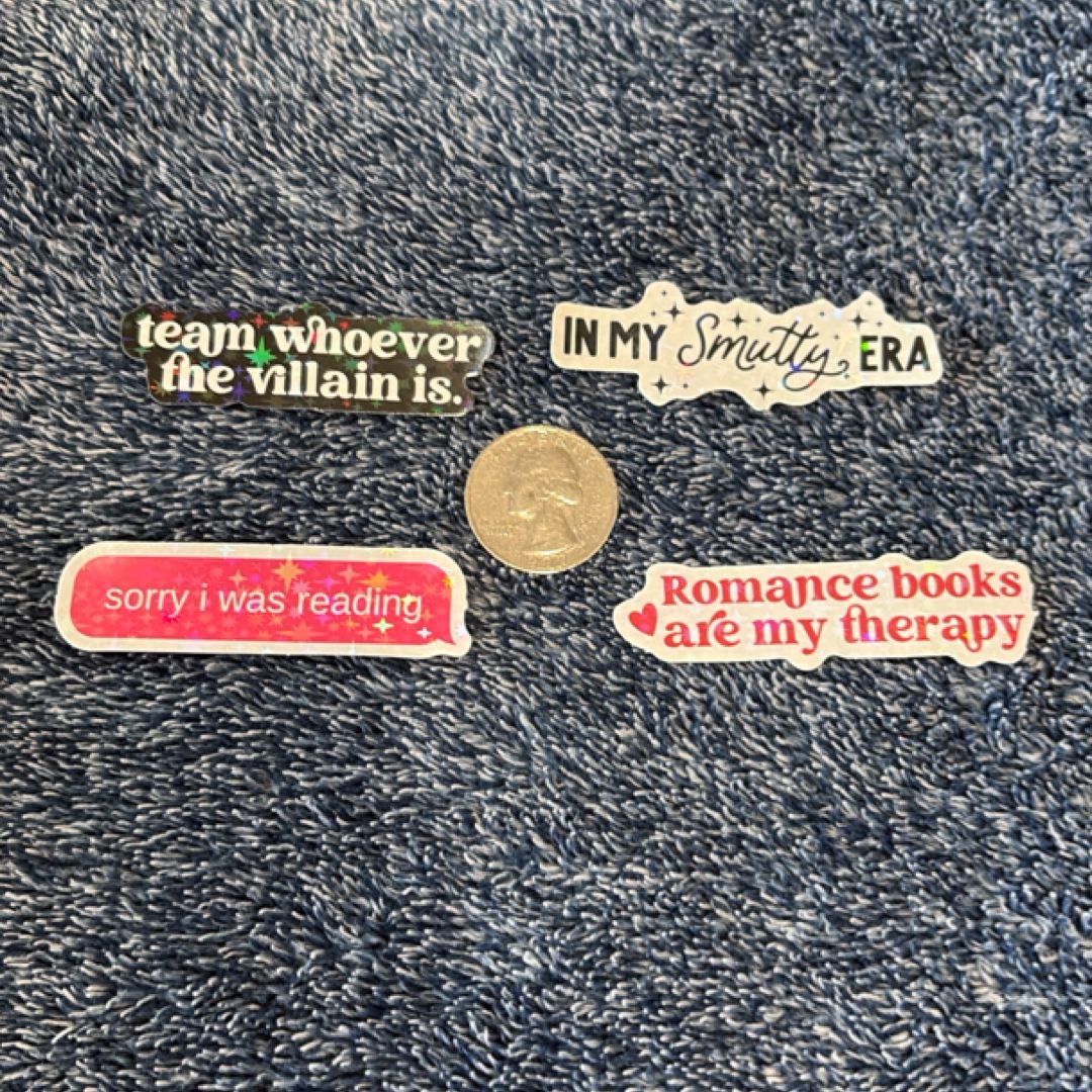 ‘Lines’ Bookish Stickers