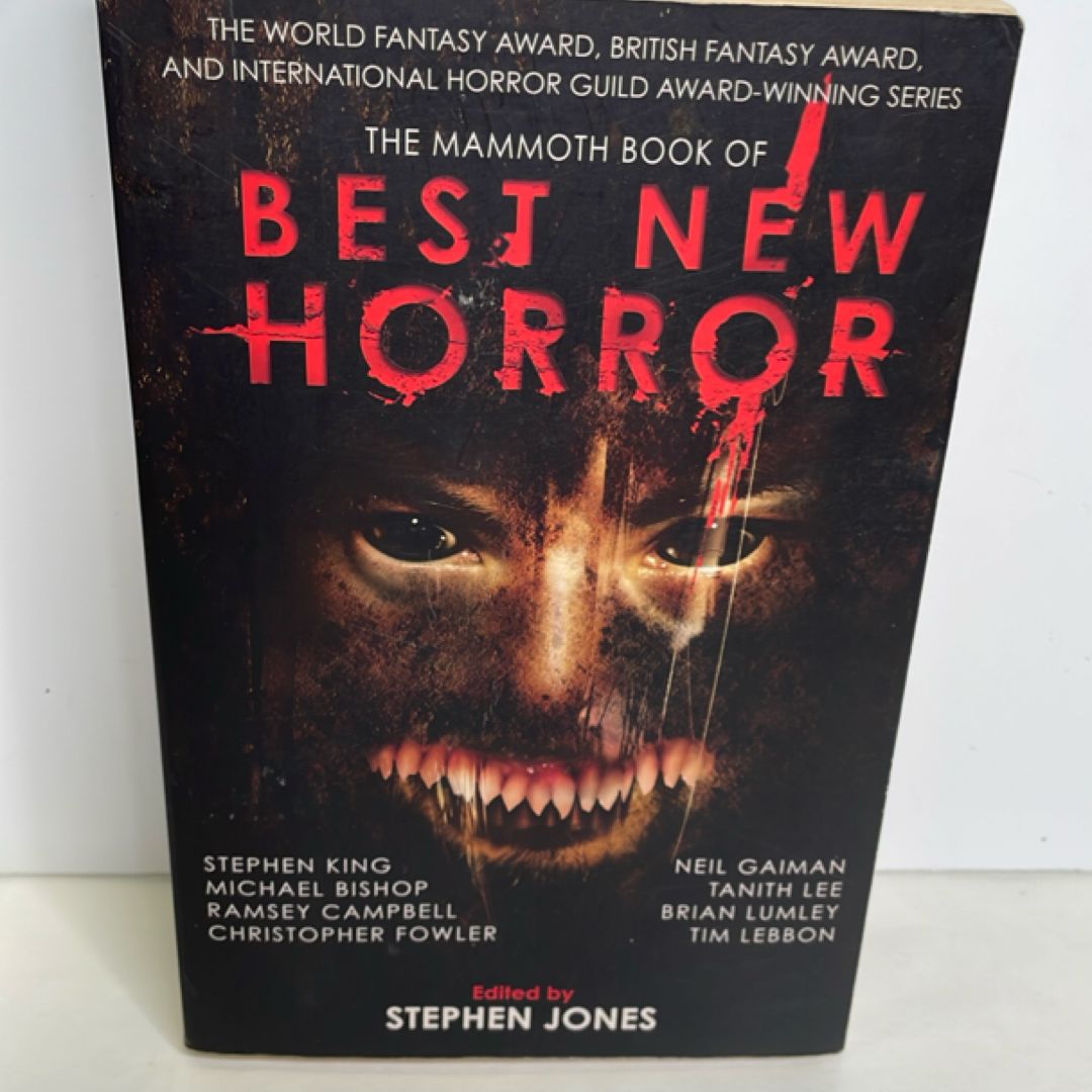 The Mammoth Book of Best New Horror 20