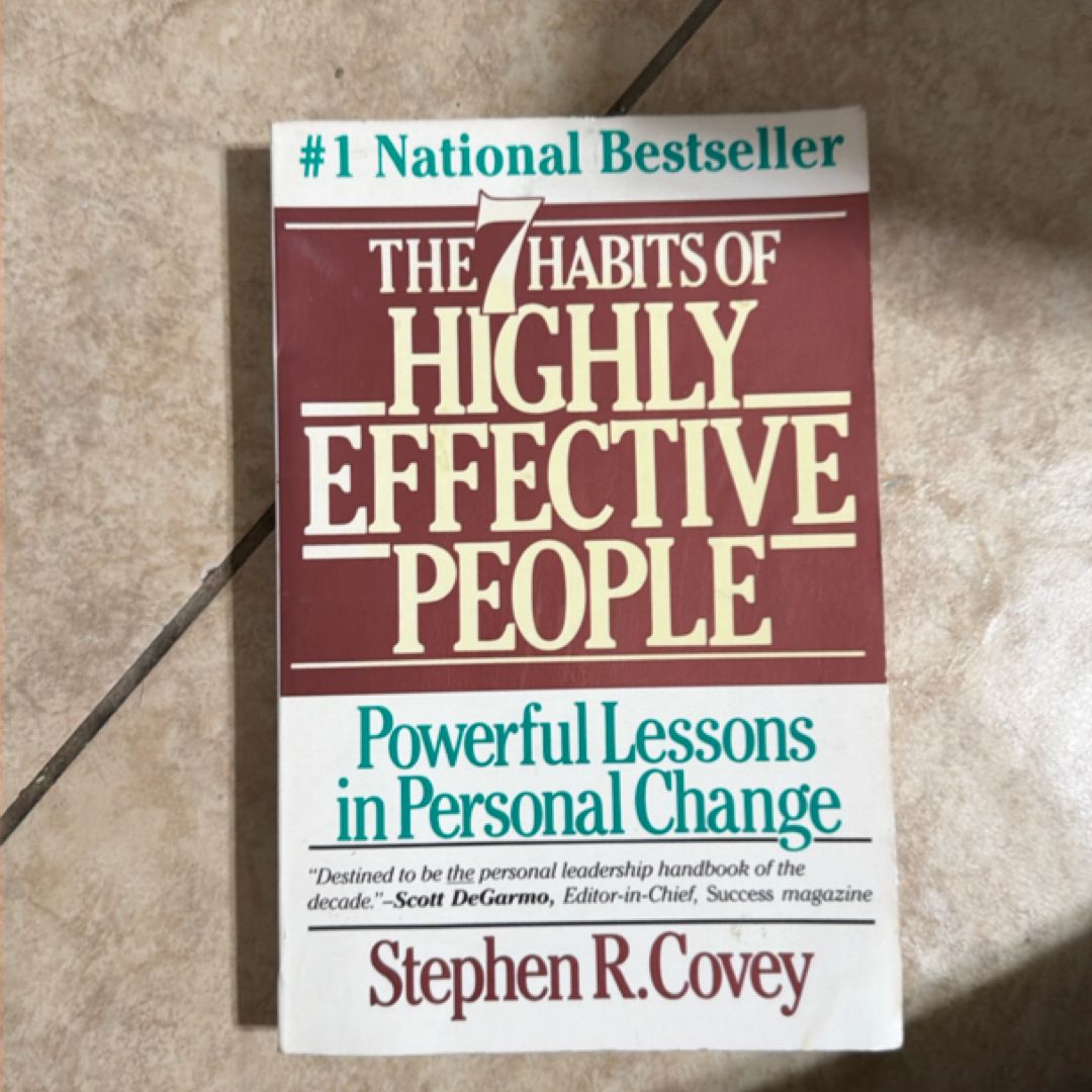 The Seven Habits of Highly Effective People