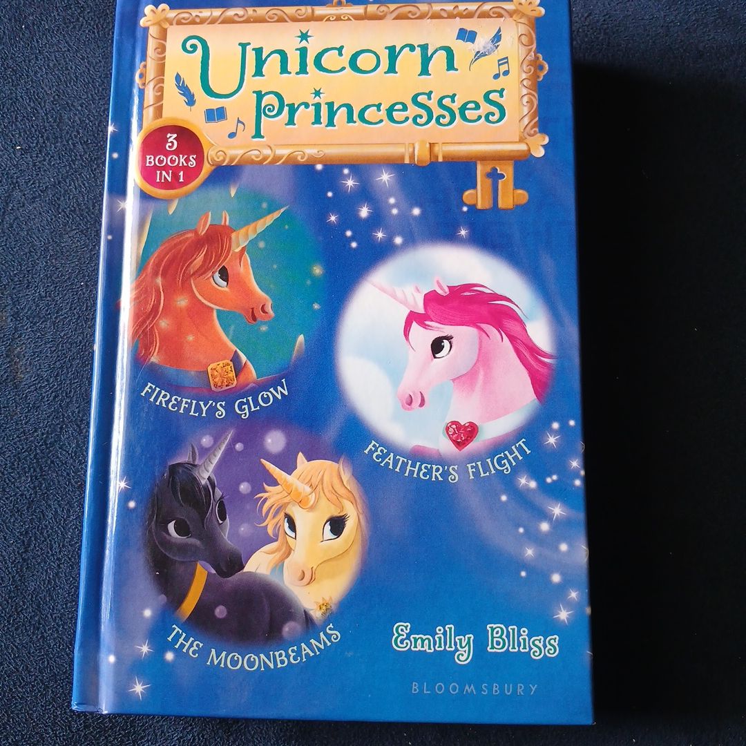 Unicorn Princesses Bind-Up Books 7-9: Firefly's Glow, Feather's Flight, and the Moonbeams