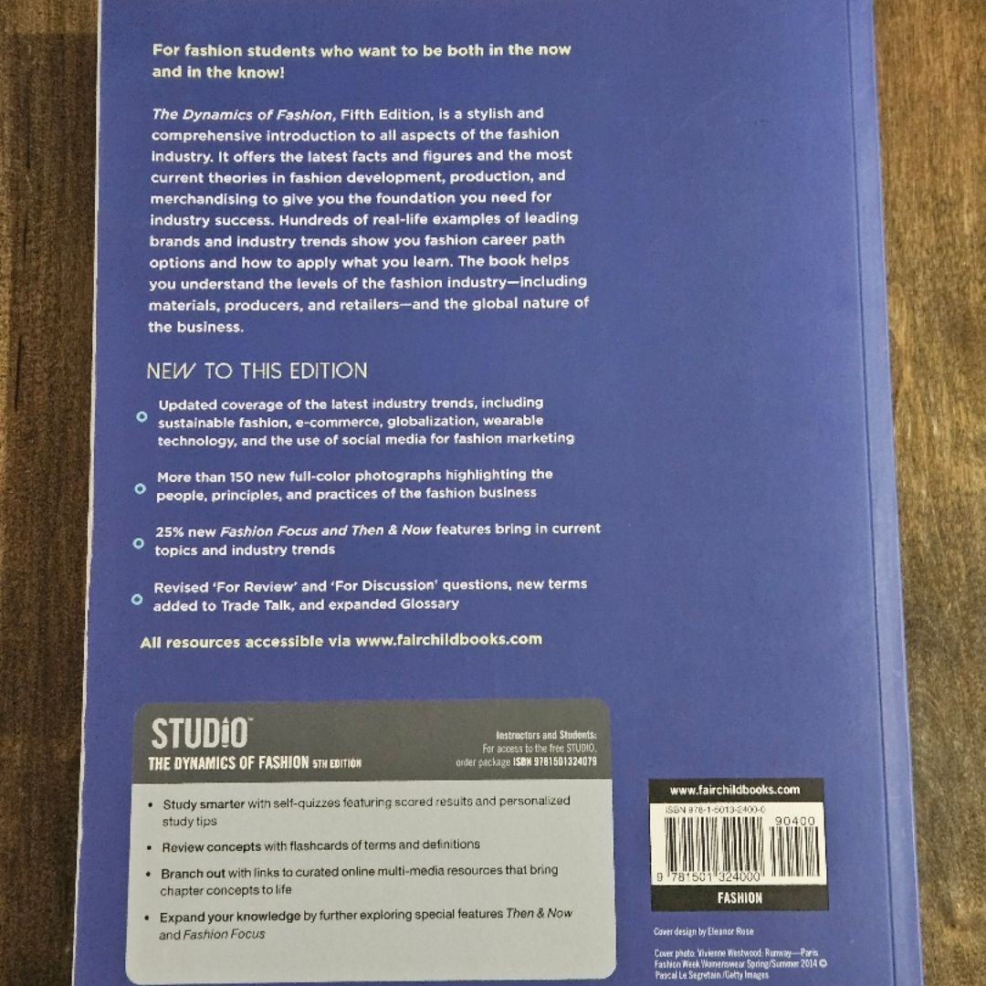 The Dynamics of Fashion - 5th Edition 