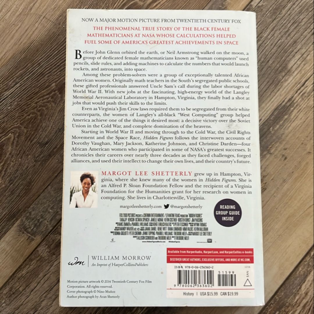 Hidden Figures by Margot Lee Shetterly, Paperback | Pangobooks