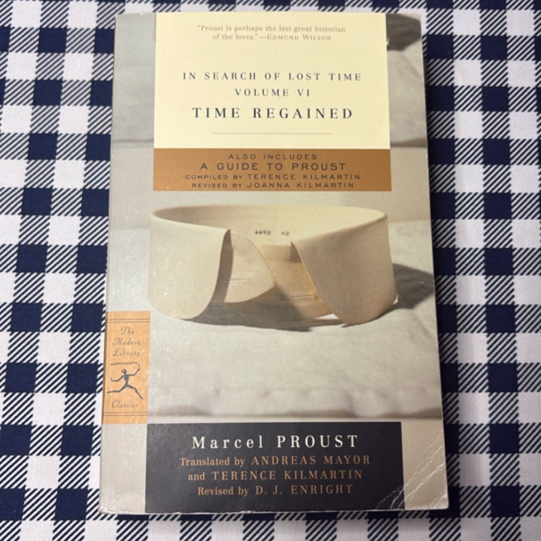 In Search of Lost Time, Volume VI: Time Regained