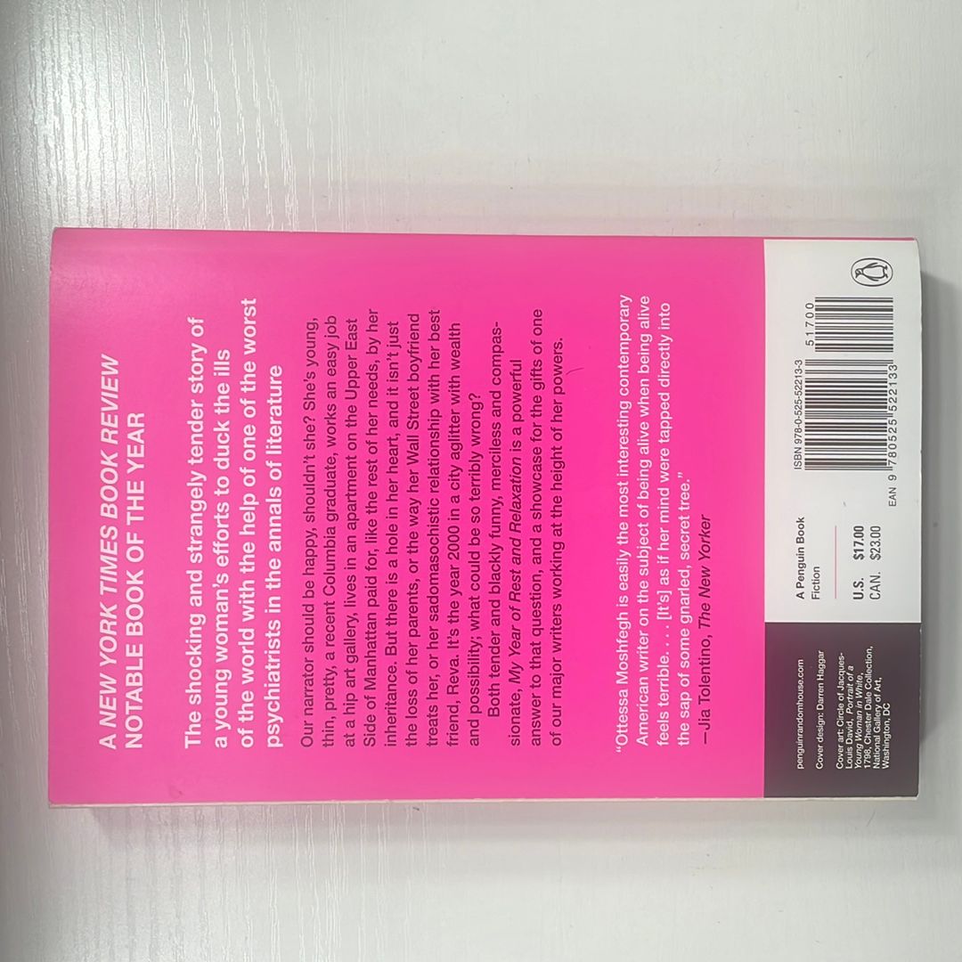 My Year of Rest and Relaxation