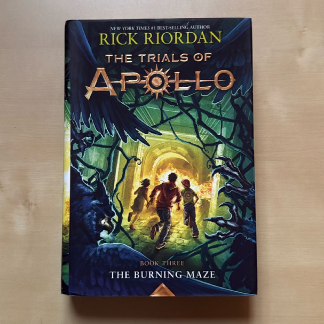 The Burning Maze (Trials of Apollo, Book Three)