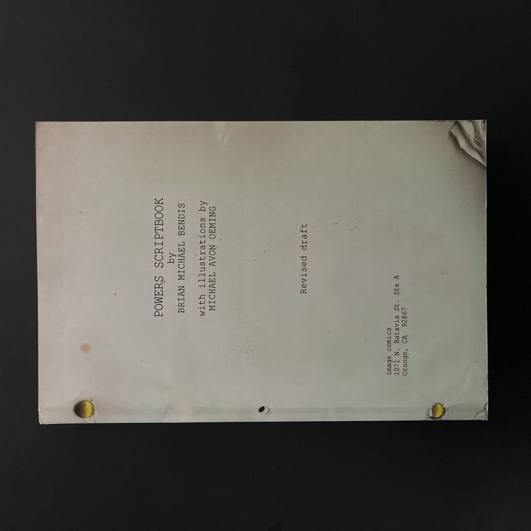 Powers Scriptbook