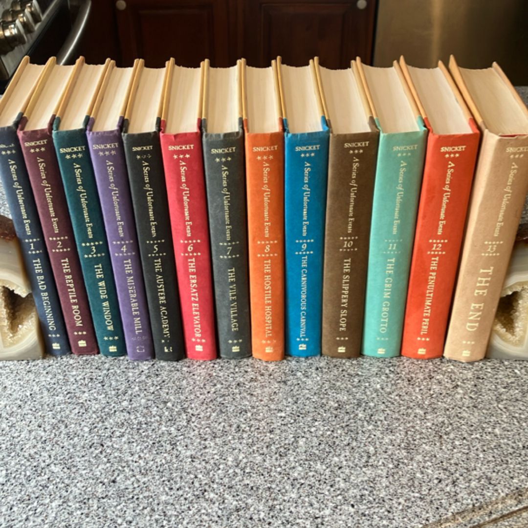 A Series of Unfortunate Events FIRST EDITION BUNDLE
