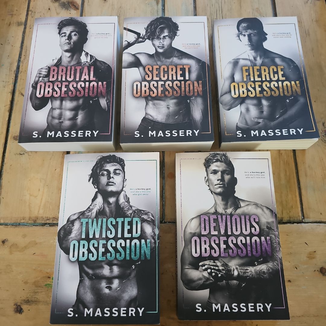 Hockey Gods ENTIRE MODEL OOP SET - Brutal Obsession - Secret Obsession - Fierce Obsession - Twisted Obsession - Devious Obsession (SIGNED)