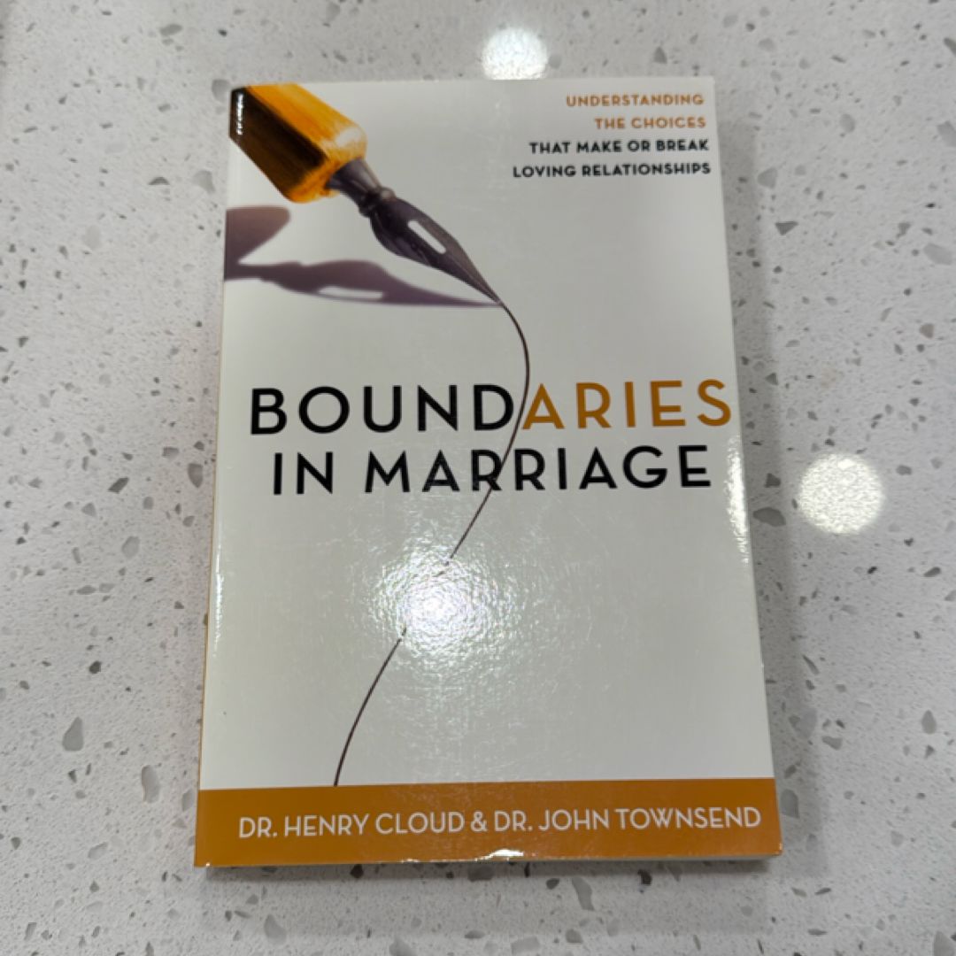 Boundaries in Marriage