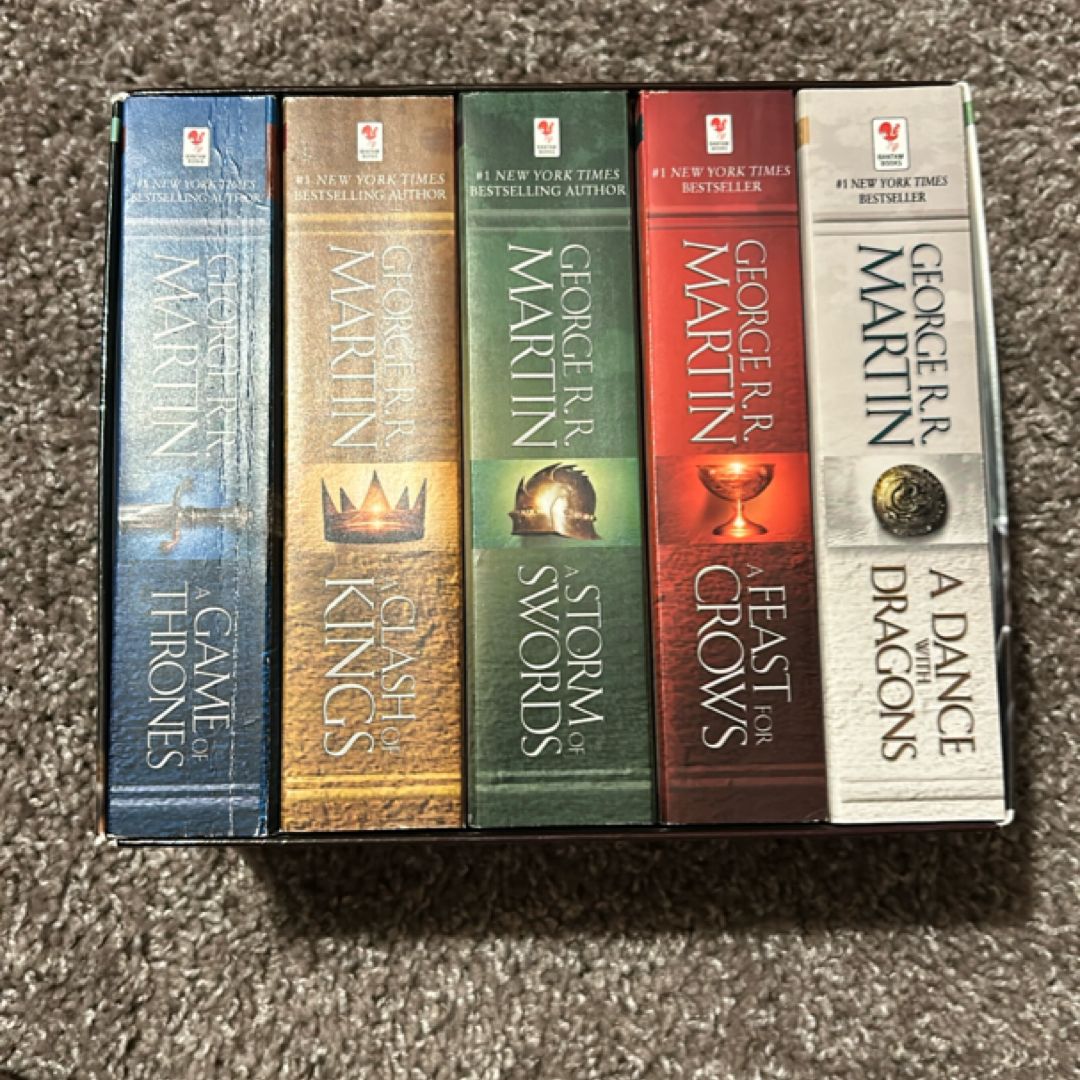 George R. R. Martin's a Game of Thrones 5-Book Boxed Set (Song of Ice and Fire Series)