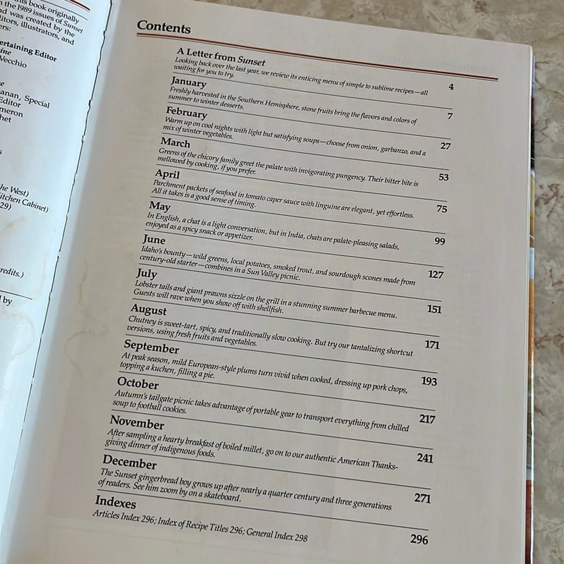 Sunset Recipe Annual 