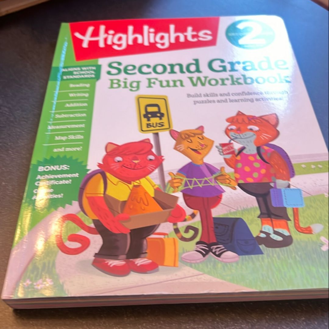 Second Grade Big Fun Workbook by Highlights Learning