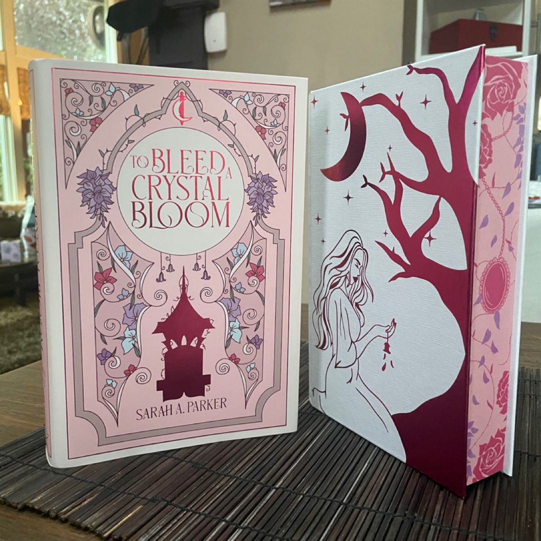 Page and Wick - To Bleed a Crystal Bloom by Sarah A Parker - HAND SIGNED!