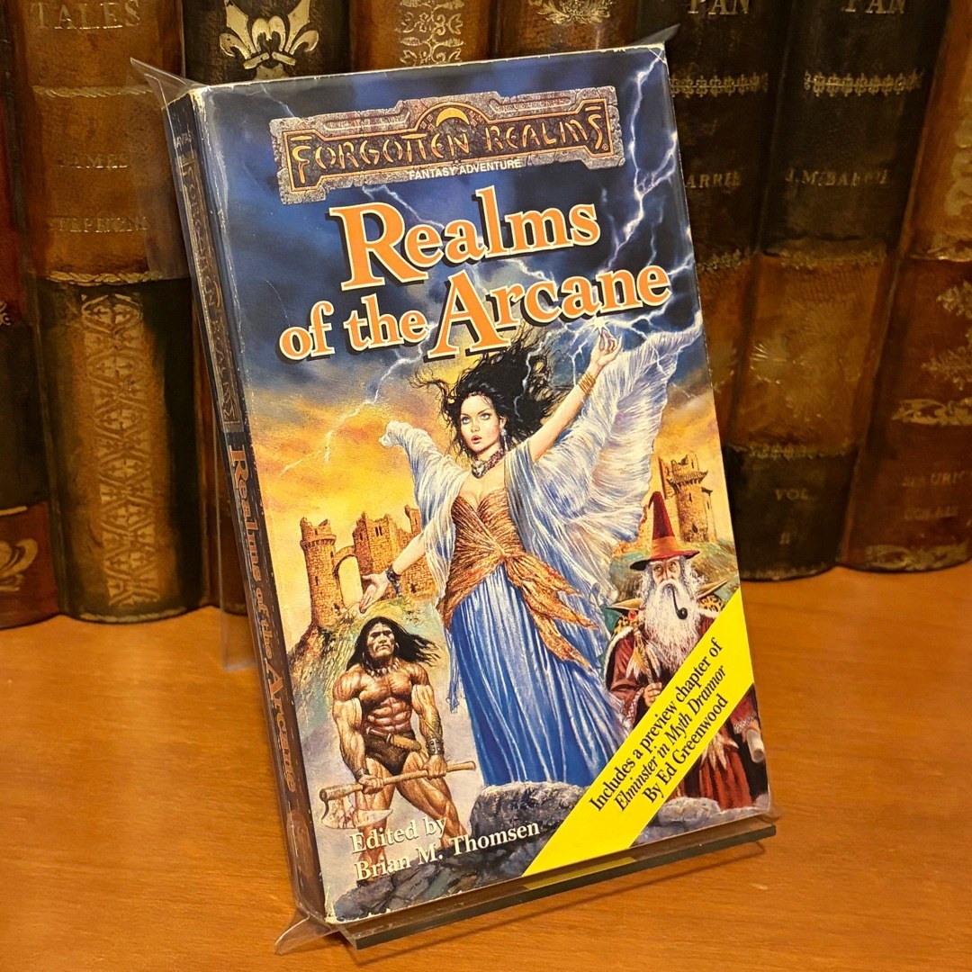 Forgotten Realms: Realms of the Arcane, Anthology, First Edition First Printing