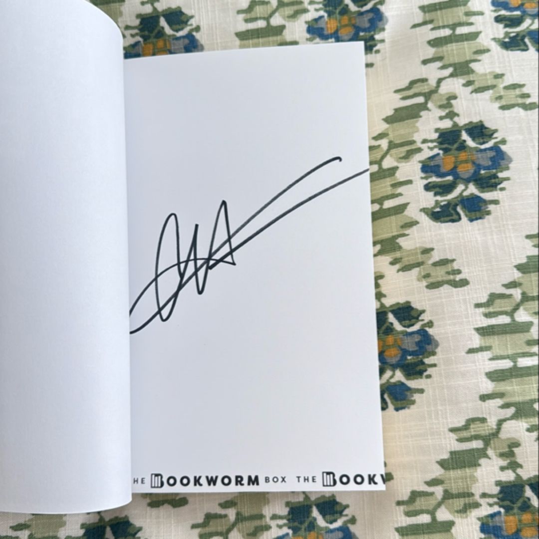 Signed Heart Bones The Bookworm Box Special Edition 