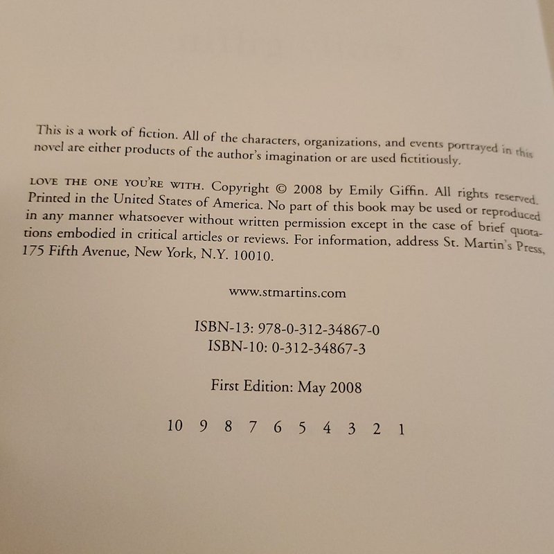 Love the One You're With