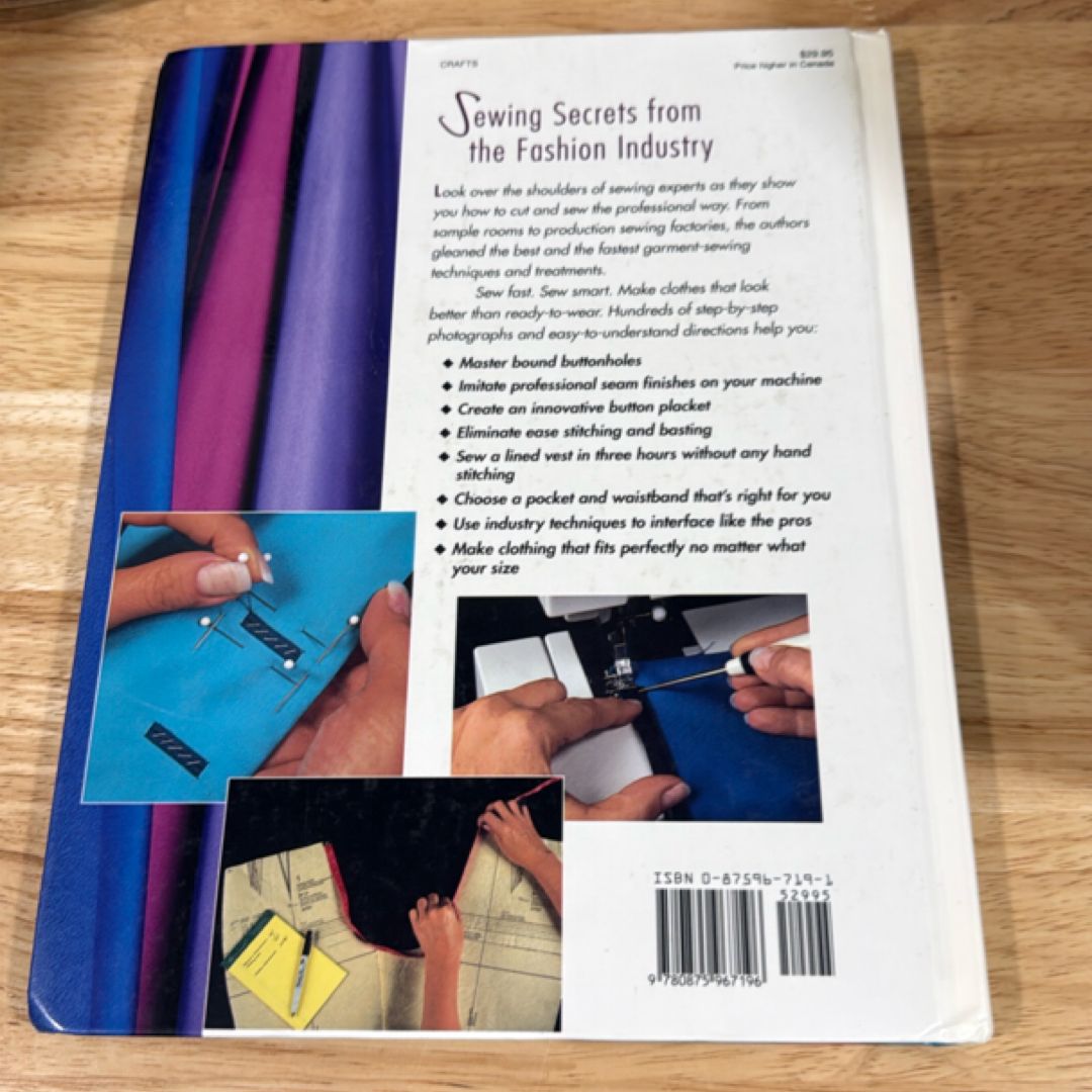 Sewing Sec from Fashion Industry by Susan Huxley, Huxley Huxley