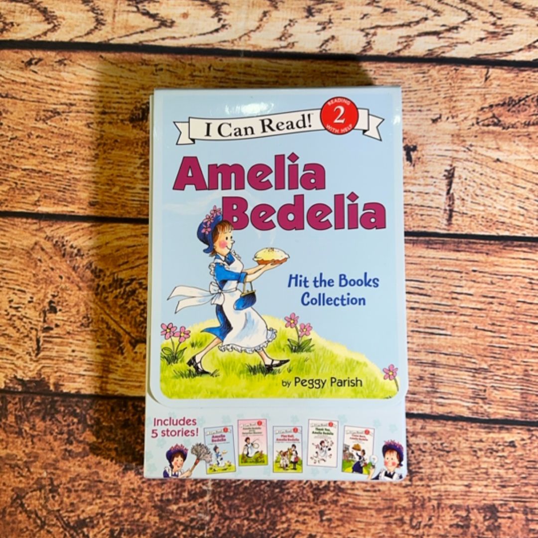 Amelia Bedelia I Can Read Box Set #1: Amelia Bedelia Hit the Books