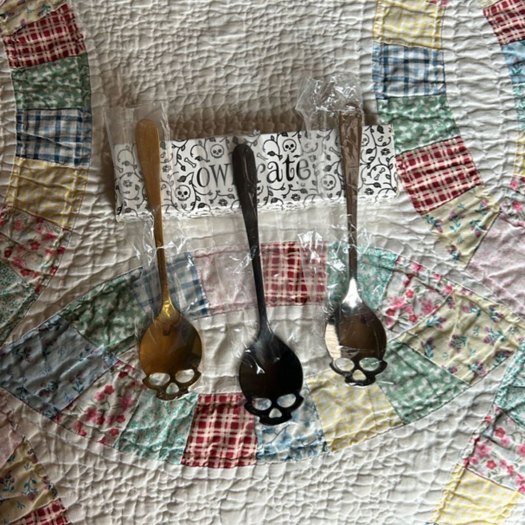 Owlcrate Skull Coffee Spoons